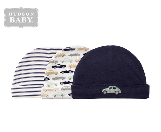 Baby Cotton Cap 3pc
純棉帽仔3件裝
