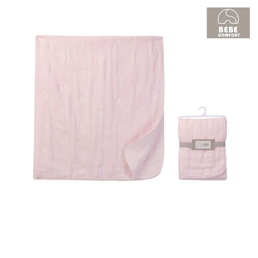 5 layers super soft muslin blanket5層柔軟薄紗棉質被 - 心心印花