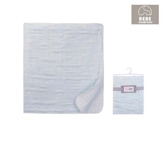 5 layers super soft muslin blanket5層柔軟薄紗棉質被 - 心心印花