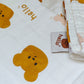 T69090 : Six Layers Baby Blanket 六層純棉紗巾浴巾 - 熊仔