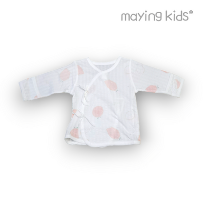 9013：Wrap Top Baby 純棉單面布綁帶上衣