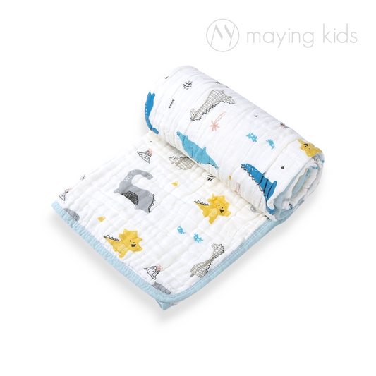 T690D : Six Layers Baby Blanket 六層純棉紗巾浴巾