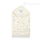 Baby Hooded Receiving Blanket 雙層精梳棉磨毛包被