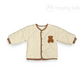 B8361 : Quilted Baby Jacket 輕薄刺繡夾棉加絨外套