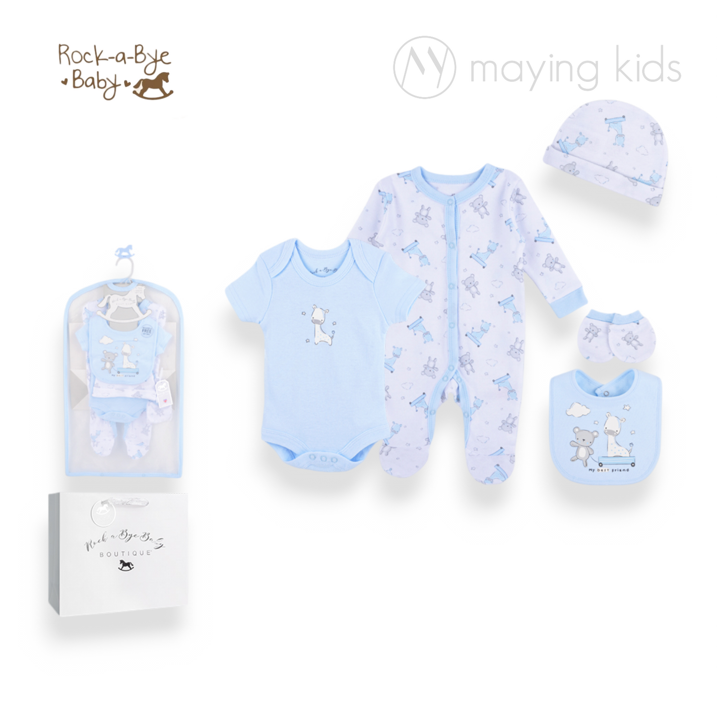 G12583NB: 5pc Hanging Gift Set
 五件服飾套裝網袋