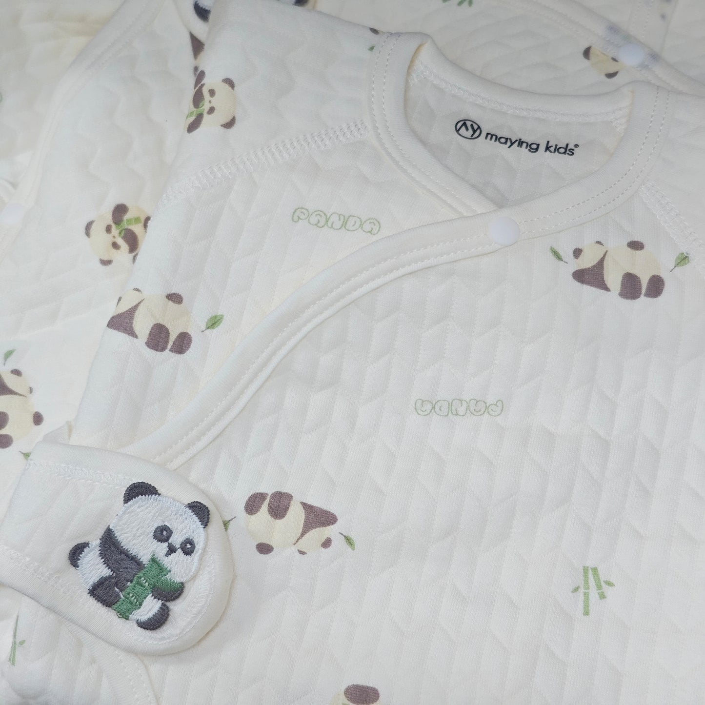 25012 : 薄夾絲棉魔術貼連身衣