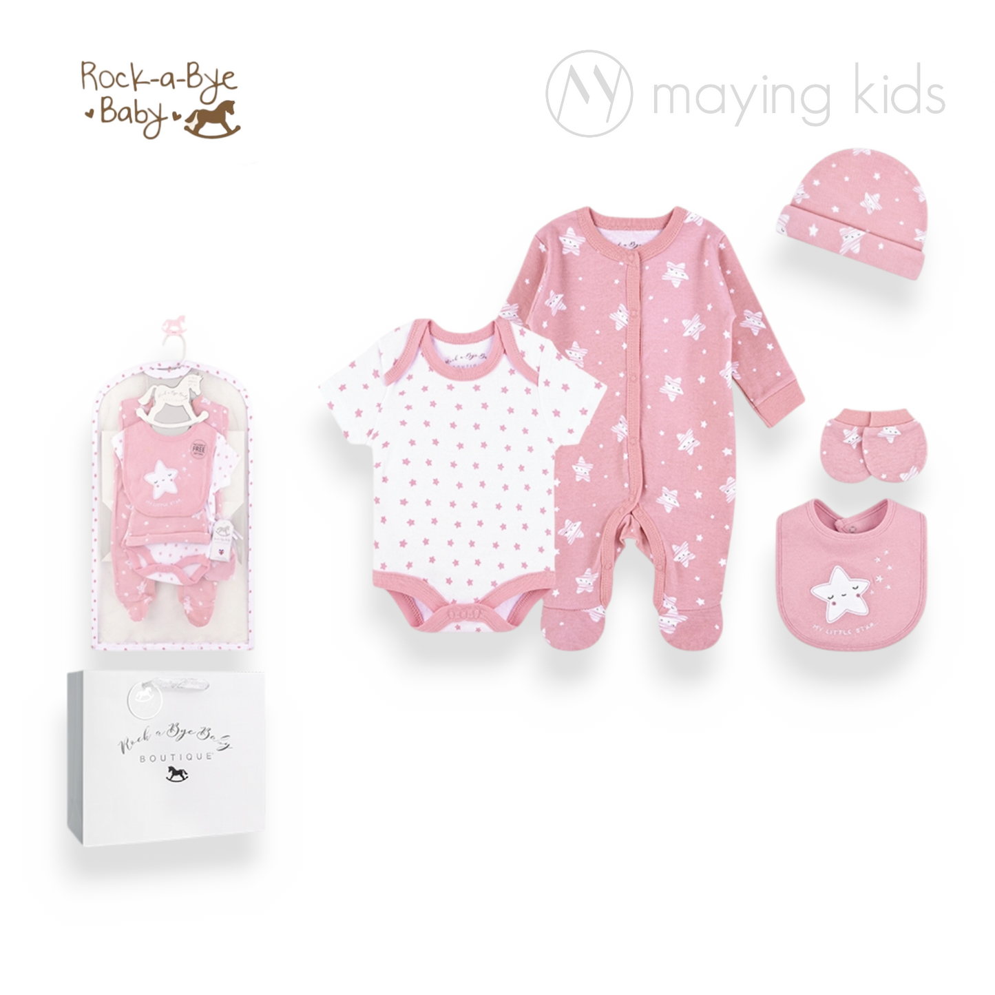 G12404NB: 5pc Hanging Gift Set
 五件服飾套裝網袋