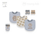 D09616 : 3pc Bibs And 2 Pair Of Fun Socks 3件裝口水巾&2對裝襪仔