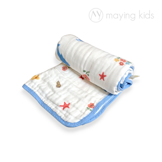 T690 : Six Layers Baby Blanket 六層純棉紗巾浴巾
