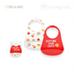 D09677: 2pc Silicone Bib 矽膠餐用圍兜2件裝