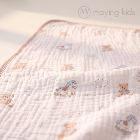 Six Layers of Soft Mulsin 6層超柔軟竹棉紗巾浴巾