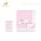 BP53489: Baby Dotted Blanket With Sherpa Backing 豆豆毛毯