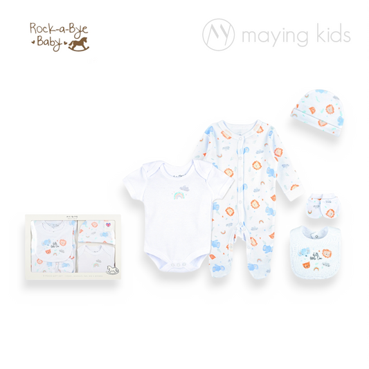 BS11314 : 5pc Baby Clothing Box Gift Set
 五件服飾套裝禮盒