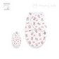 D05492LA: 1pc Minky Swaddle Blanket 毛絨安睡防驚嚇包巾