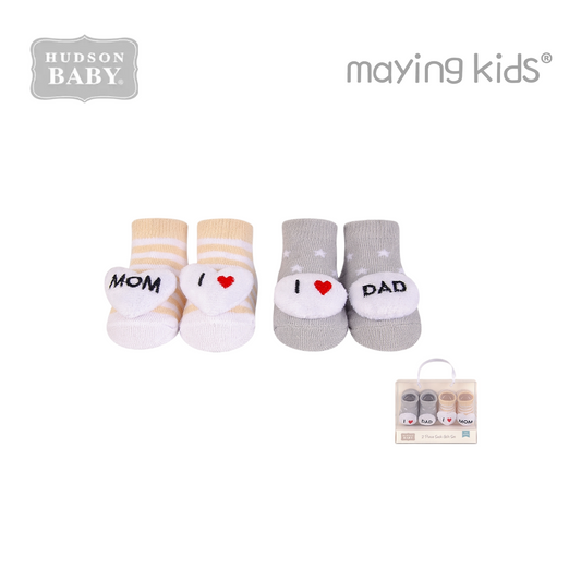 00628CH: 3D Socks Gift Set 2pc 立體襪仔禮盒2件裝