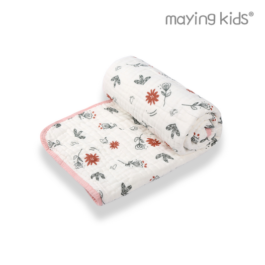 T690P : Six Layers Baby Blanket 六層純棉紗巾浴巾