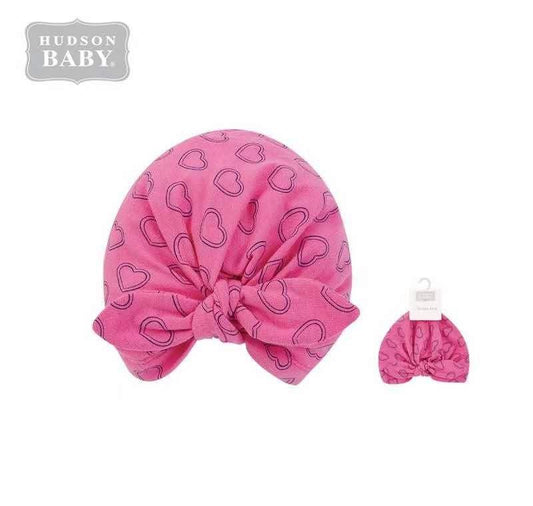 Turban cap 頭巾1件裝 - 心心